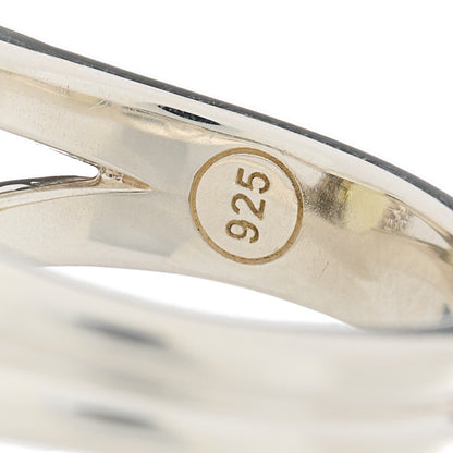 John Hardy Sterling Silver Green Amethyst Diamond 10mm Classic Chain Batu Ring 49 5 7 of 8