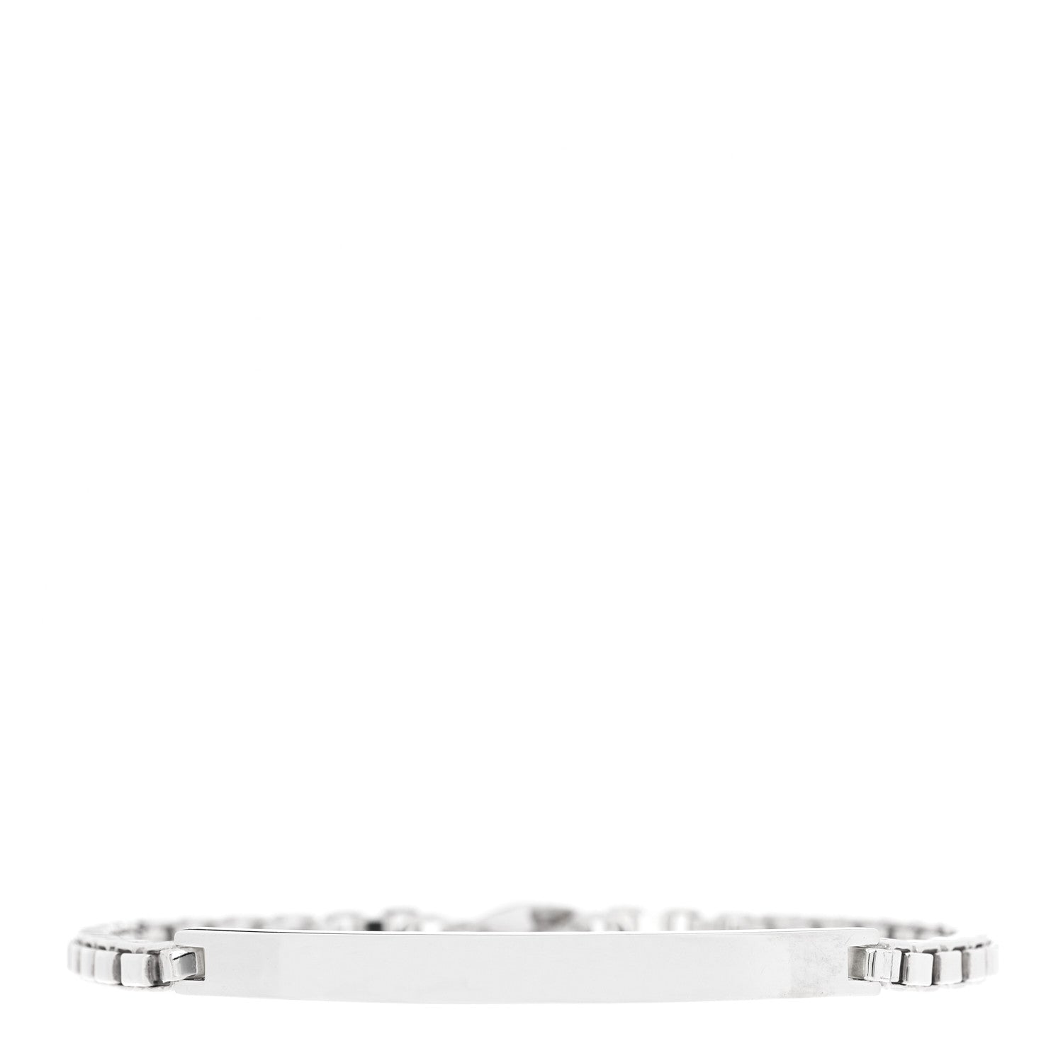 Tiffany Sterling Silver Venetian Link ID Bracelet 1 of 4