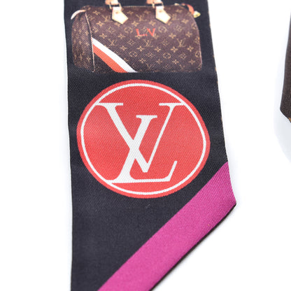 Louis Vuitton Silk Monogram Tribute to Speedy BB Bandeau 4 of 4