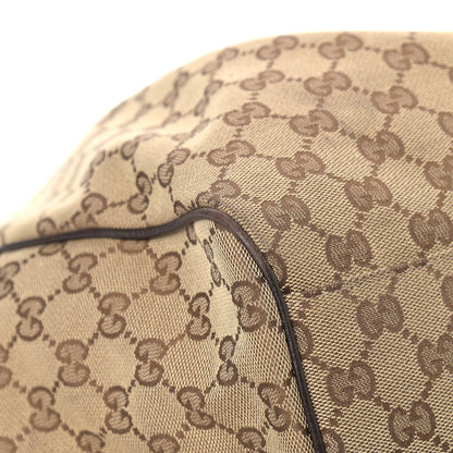 Gucci Monogram Large Sukey Tote Dark Brown 10 of 11