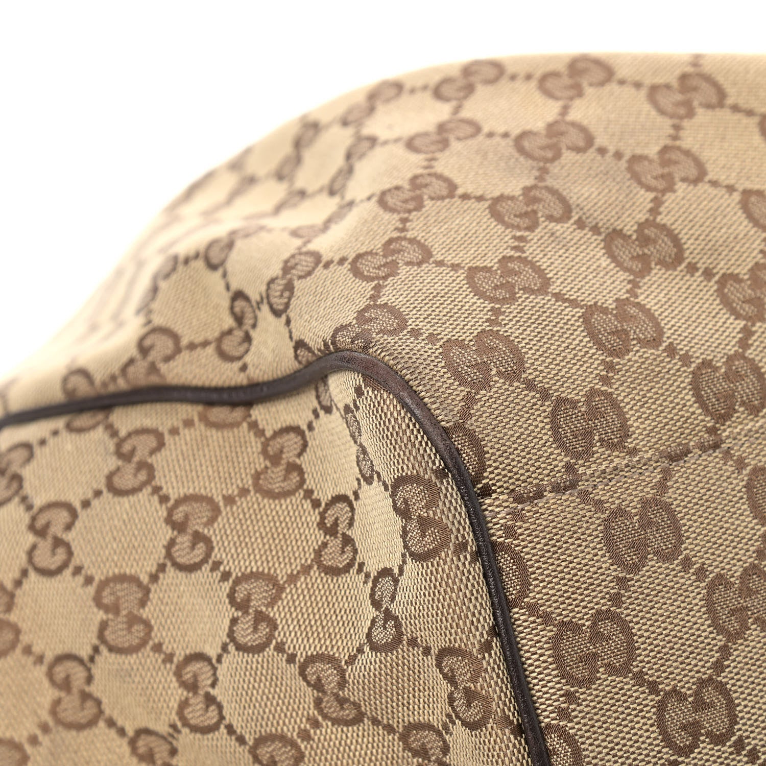 Gucci Monogram Large Sukey Tote Dark Brown 10 of 11