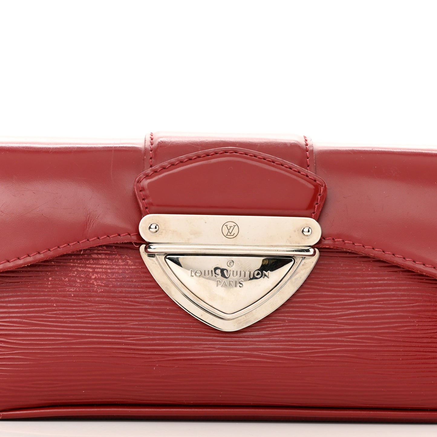 Epi Montaigne Clutch Red