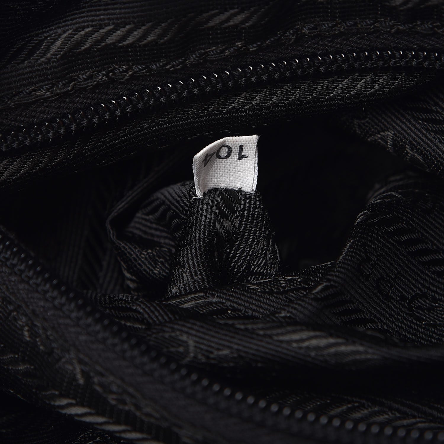 Prada Nylon Vela Small Backpack Black 7 of 7