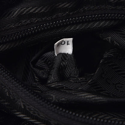 Prada Nylon Vela Small Backpack Black 7 of 7