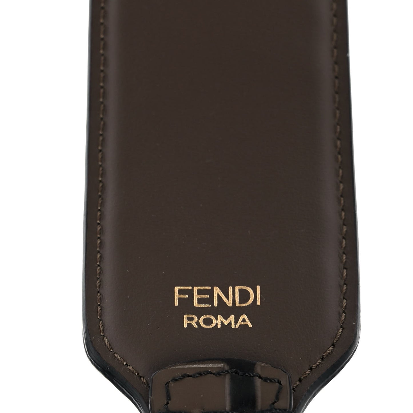 Vitello Century Bi-Color FF 1974 Embossed Strap You Maya Black