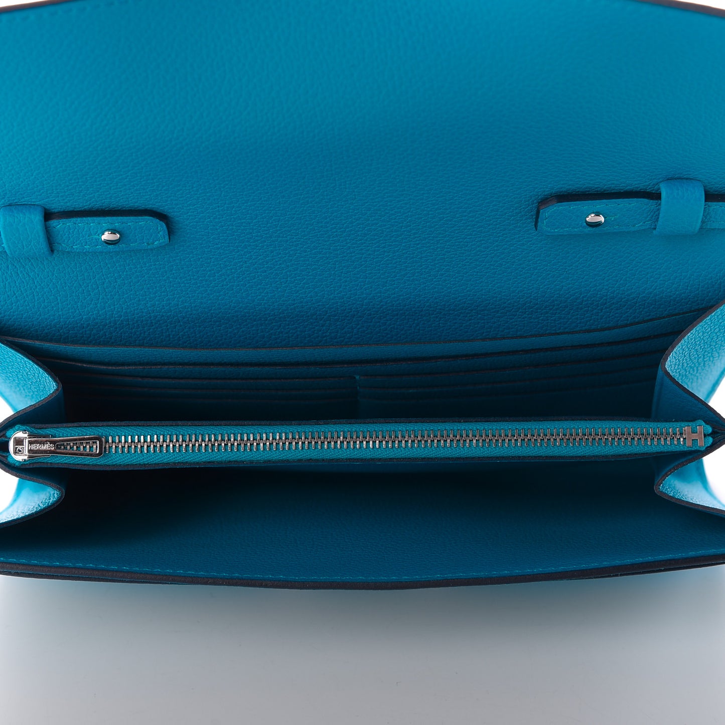 Evercolor Constance Wallet To Go Blue Zanzibar