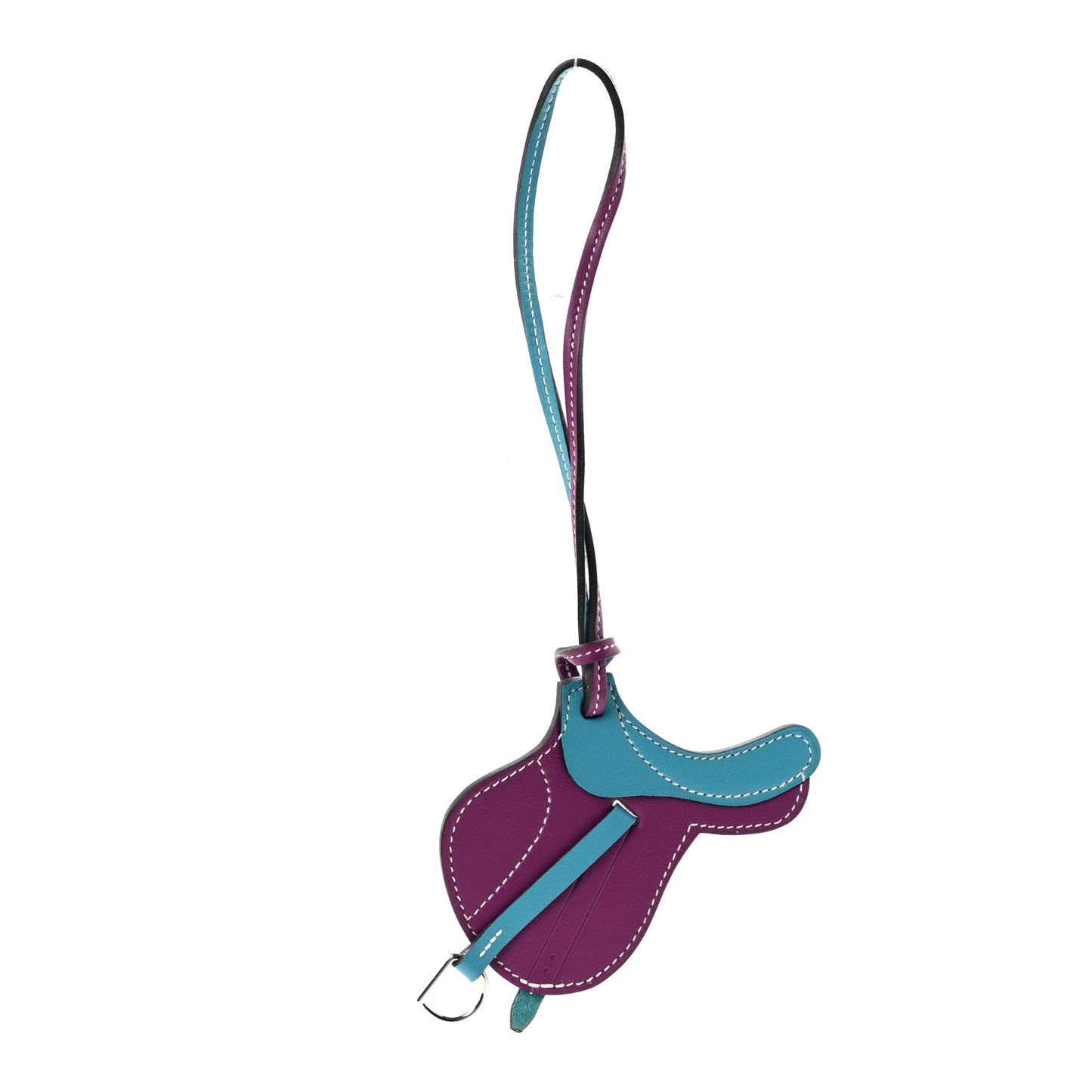 Swift Paddock Selle Horse Saddle Bag Charm Anemone Turquoise