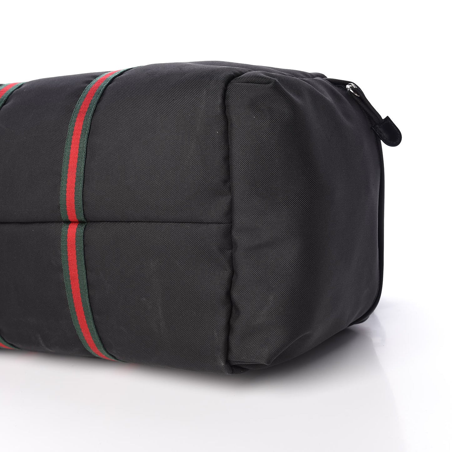 Technical Canvas Web Duffle Bag Black