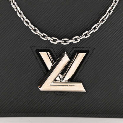 Louis Vuitton Epi Twist Belt Chain Wallet Black 7 of 12