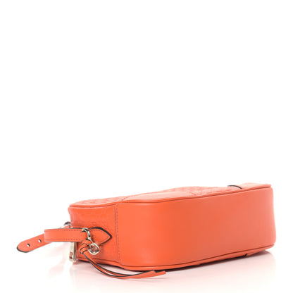 Gucci Soft Microguccissima Mini Bree Messenger Bag Sun Orange 4 of 9