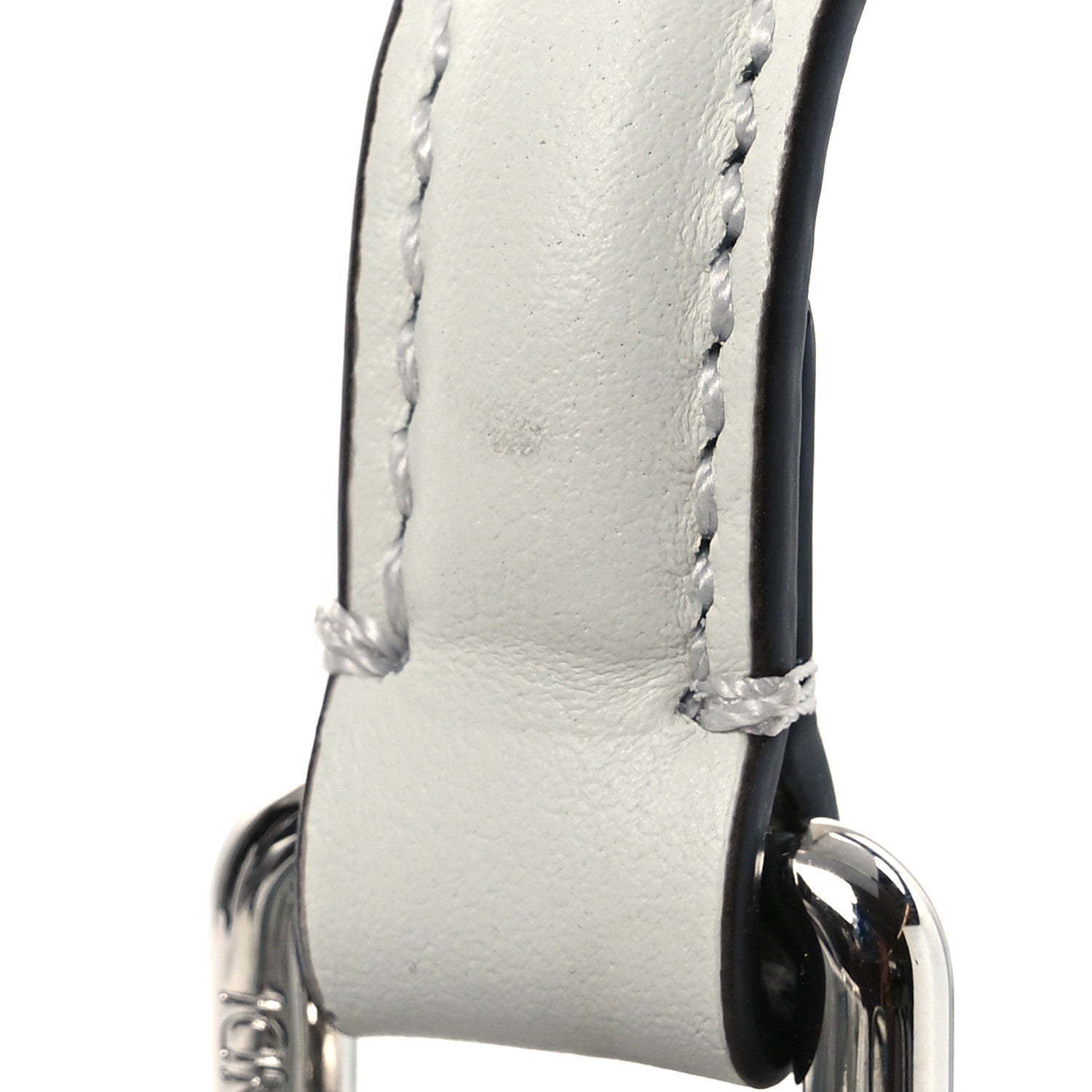 Fendi X MARC JACOBS Bleached Denim Small Peekaboo I SEE U Satchel Off White 12 of 15