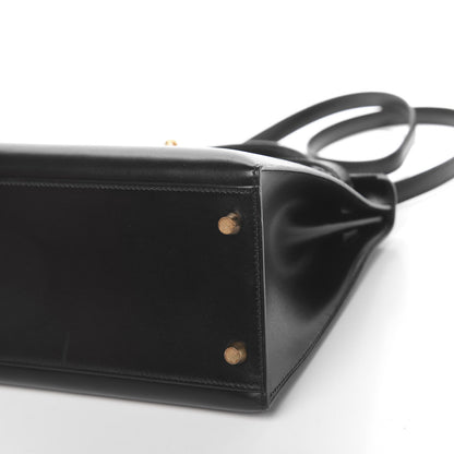 Hermes Box Kelly Sellier 32 Black 10 of 10