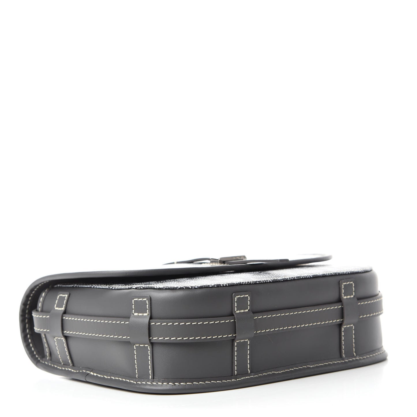 Goyardine Belvedere II PM Messenger Bag Gray