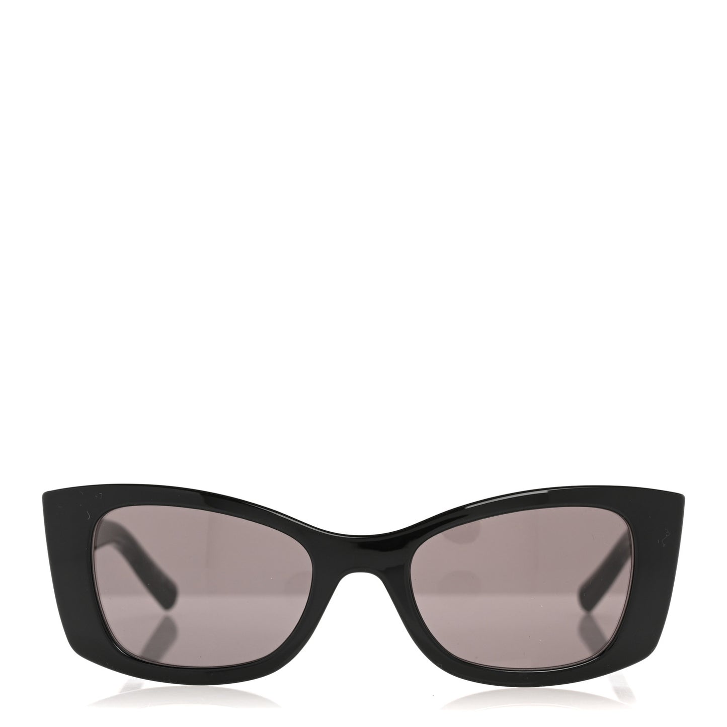Acetate Ultra Cat Eye Sunglasses SL 593 Black