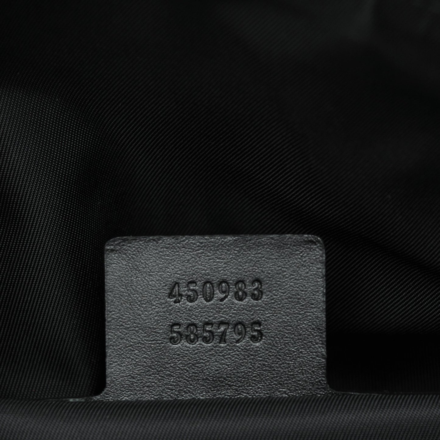 Technical Canvas Duffle Bag Black