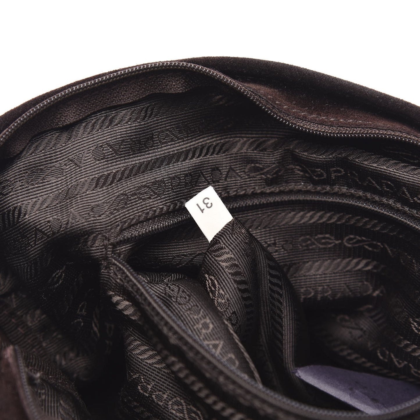 Suede Camoscio Bow Bag Caffe