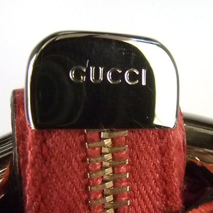 Gucci Leather Bamboo Ring Hobo Coral 7 of 10