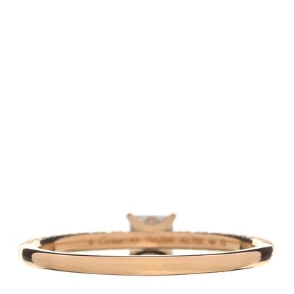 Cartier 18K Yellow Gold Diamond Etincelle De Cartier Princess Cuf Paved Ring 49 4.75 3 of 5