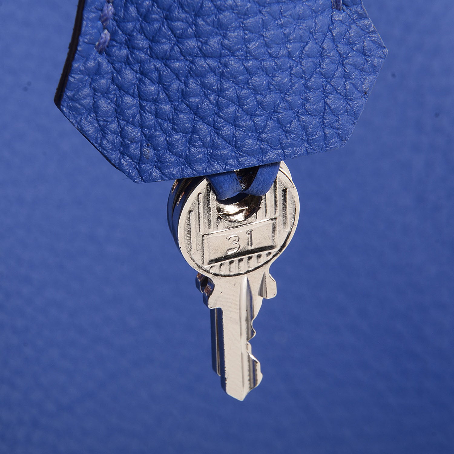 Hermes Togo Birkin 35 Bleu Electrique 22 of 29