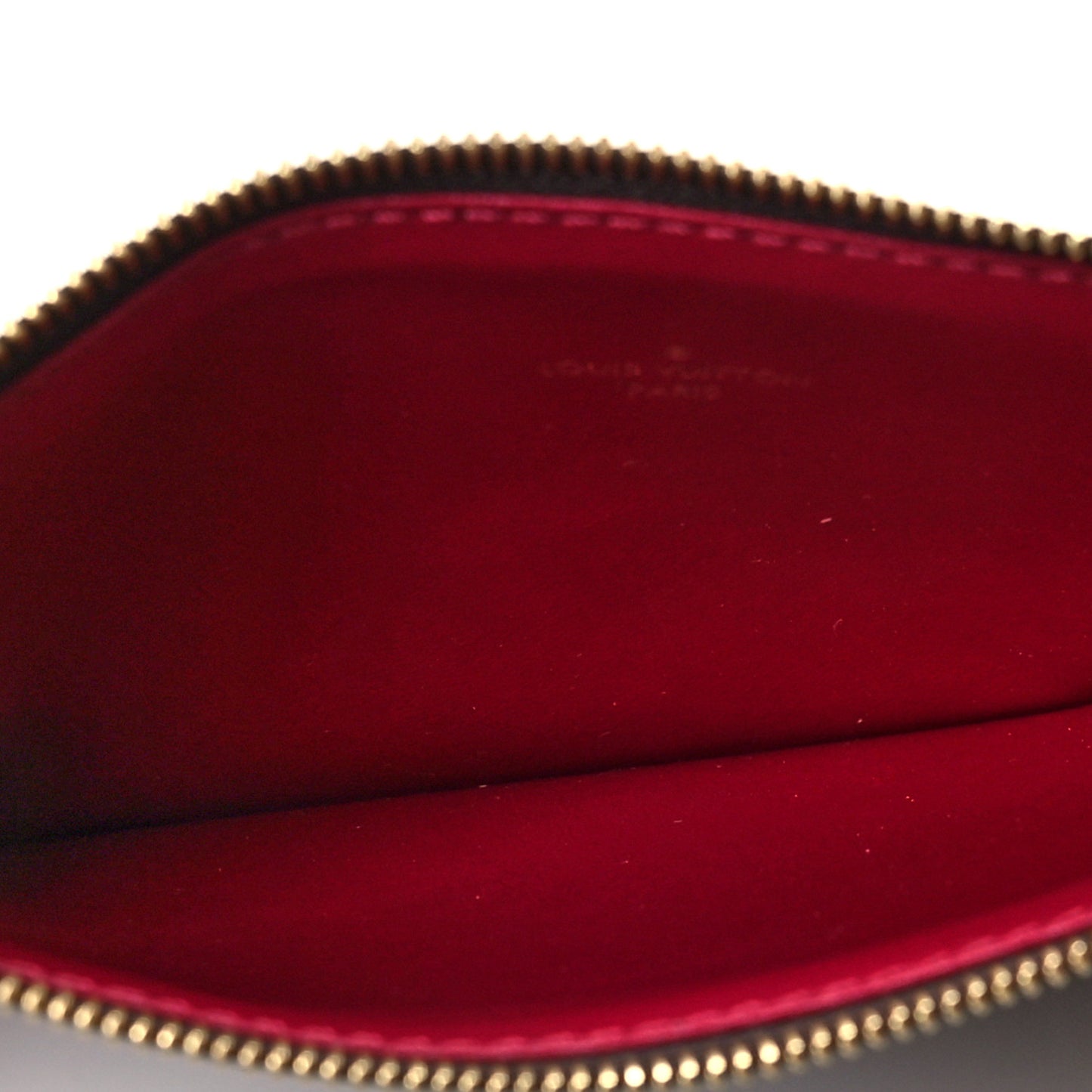 Monogram Pochette Felicie Chain Wallet Fuchsia