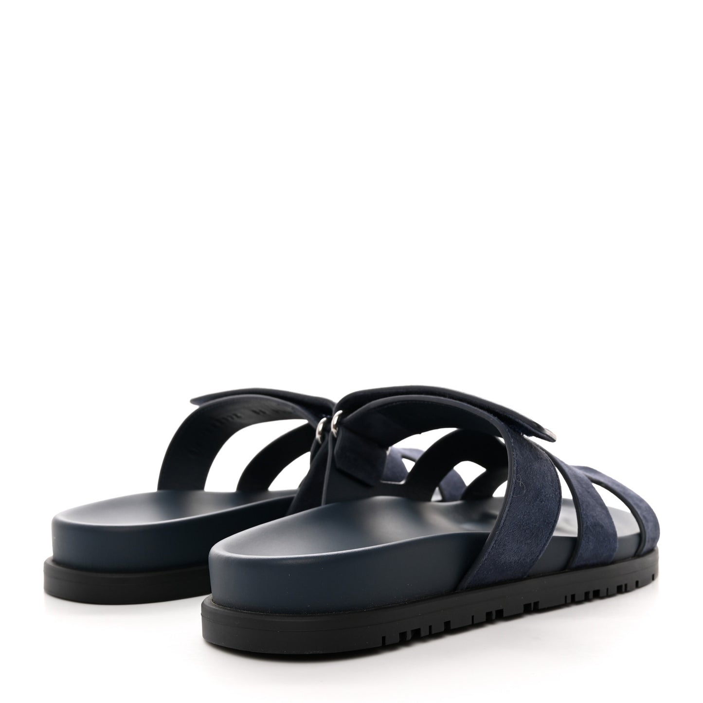 Suede Goatskin Womens Chypre Sandals 36 Bleu Celeste
