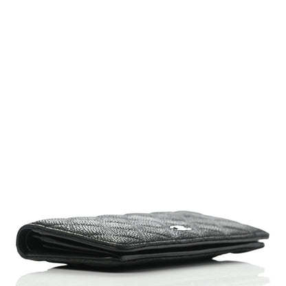Chanel Caviar Quilted Yen Wallet Black 4 of 10