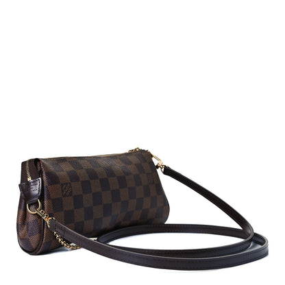 Louis Vuitton Damier Ebene Eva Clutch 3 of 11