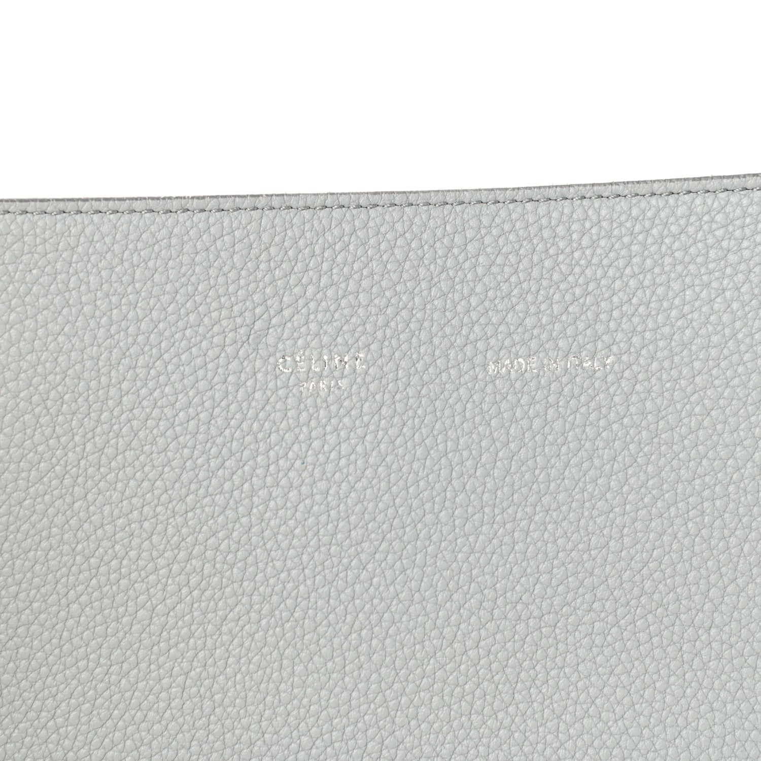Celine Soft Grained Calfskin Small Belt Cabas Phantom Mineral 5 of 13