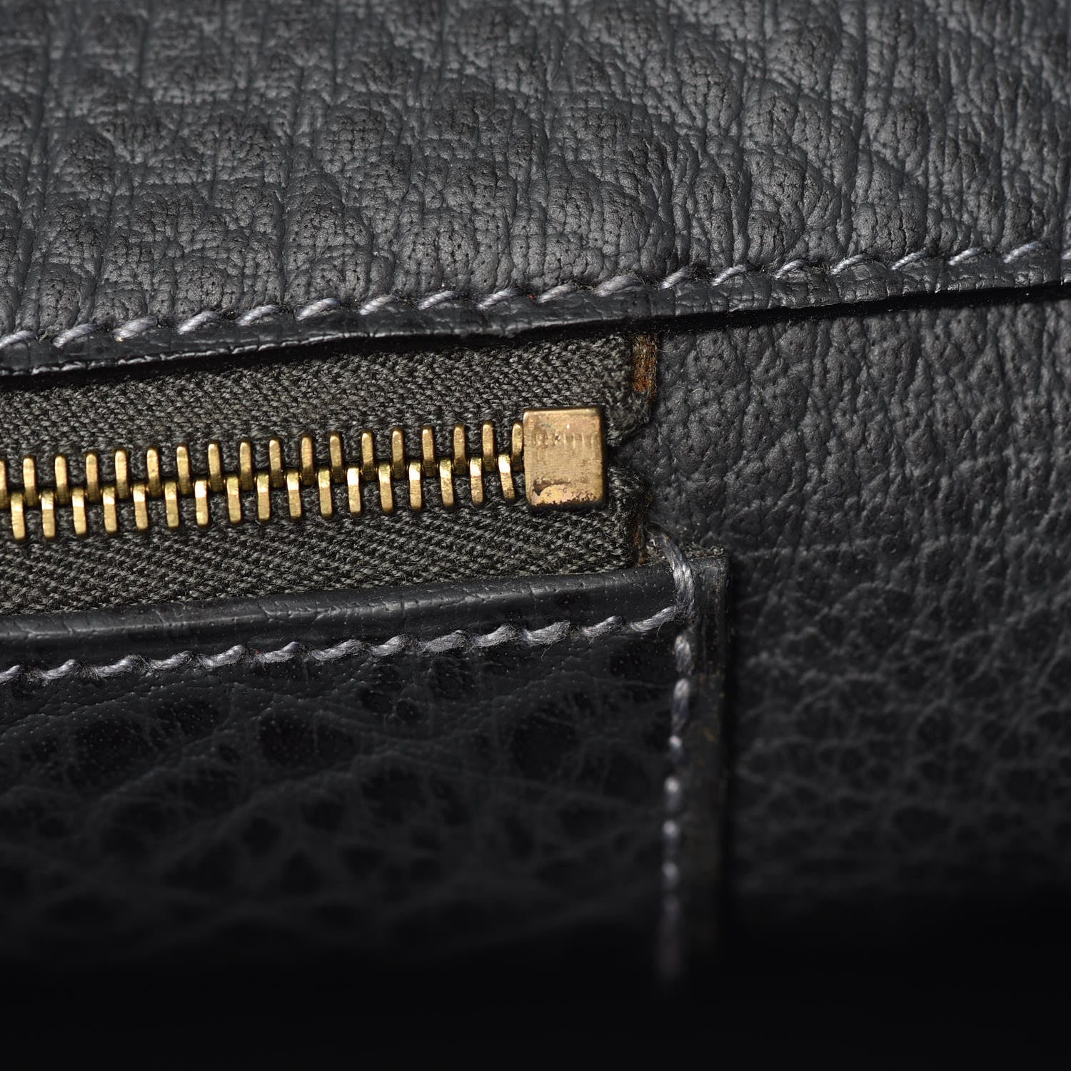 Hermes Buffle Skipper Birkin 35 Graphite 13 of 32