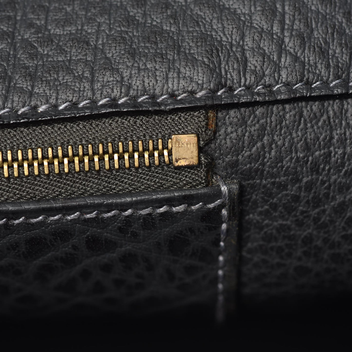 Buffle Skipper Birkin 35 Graphite