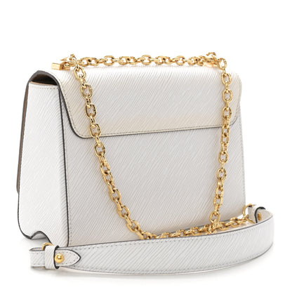 Louis Vuitton Epi Twist Shoulder Bag MM White 4 of 12