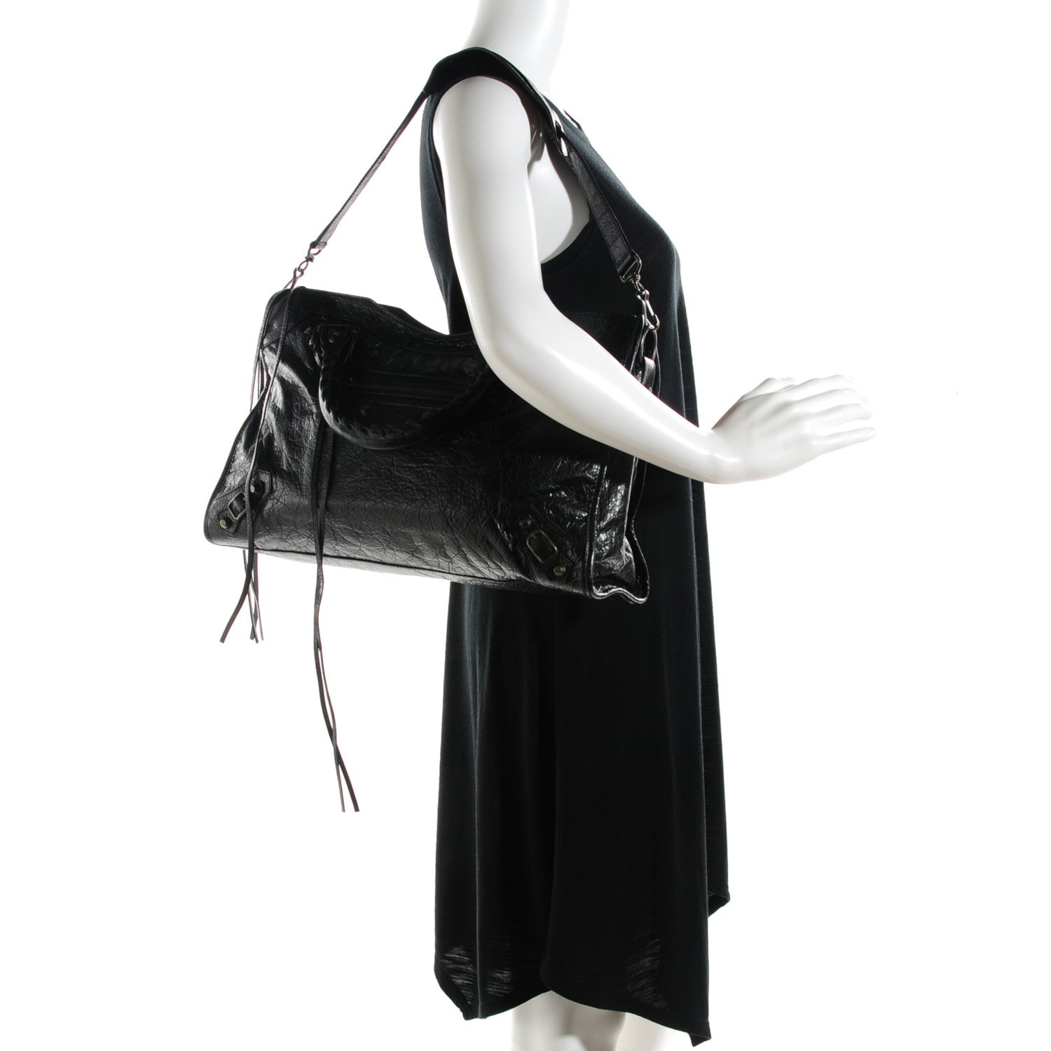 Balenciaga Agneau Classic Hardware City Black 2 of 8
