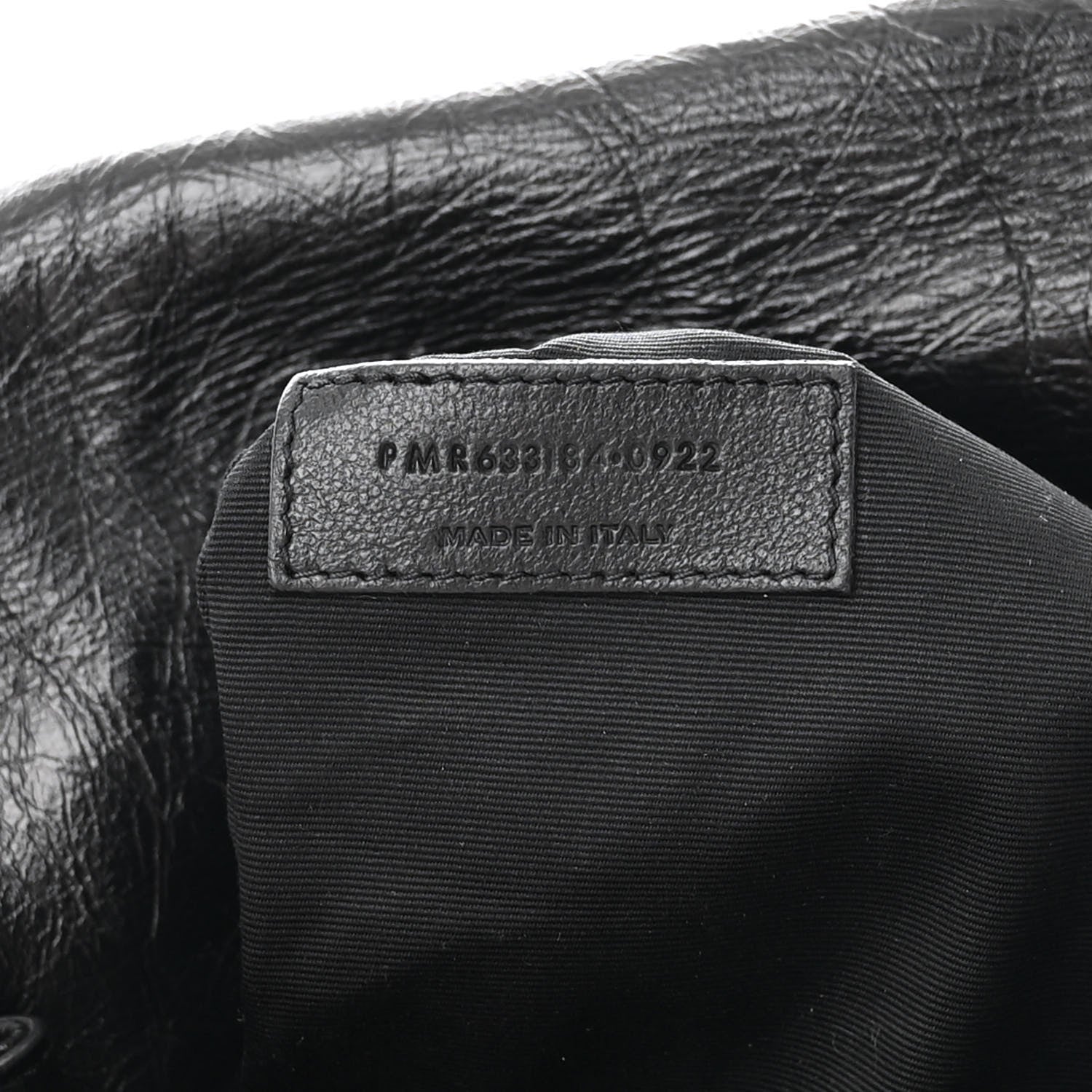 Saint Laurent Crinkled Calfskin Matelasse Monogram Medium Niki Chain Satchel Black 7 of 11