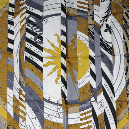 Hermes Silk Astrologie Nouvelle Scarf 90 1 of 5