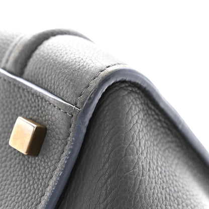Celine Baby Grained Calfskin Medium Phantom Luggage Kohl 12 of 17
