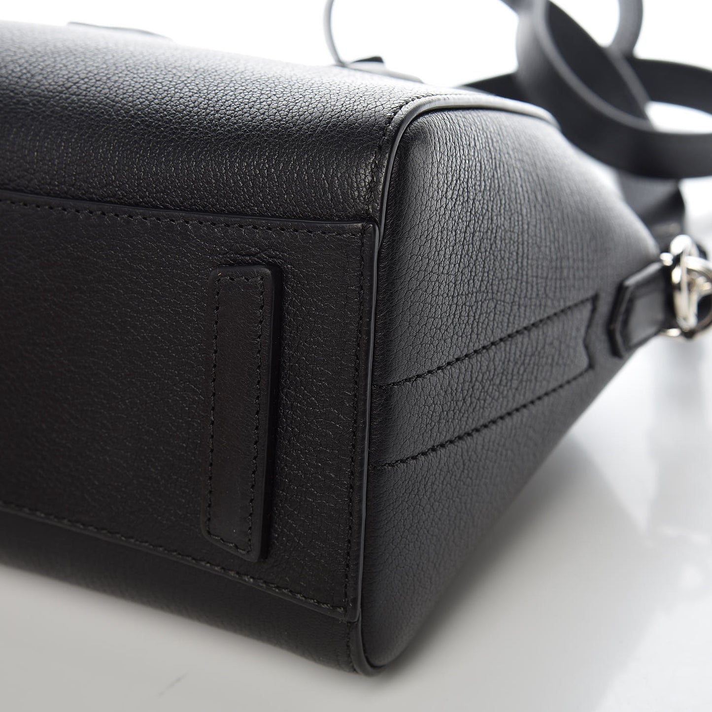 Sugar Goatskin Mini Antigona Black