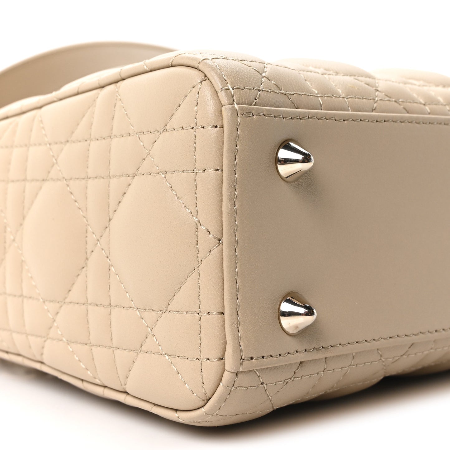 Lambskin Cannage Small My ABCDior Lady Dior Corda