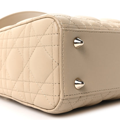 Christian Dior Lambskin Cannage Small My ABCDior Lady Dior Corda 8 of 9