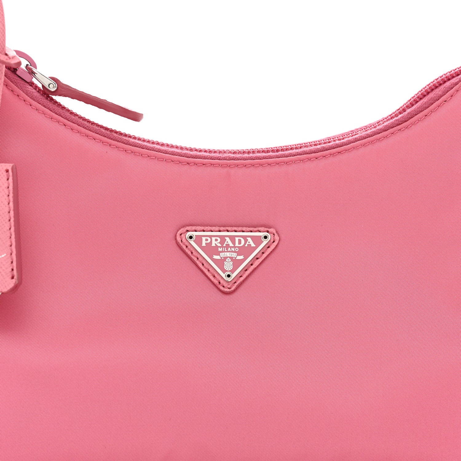 Prada Tessuto Nylon Mini Re-Edition 2000 Bag Begonia 5 of 9