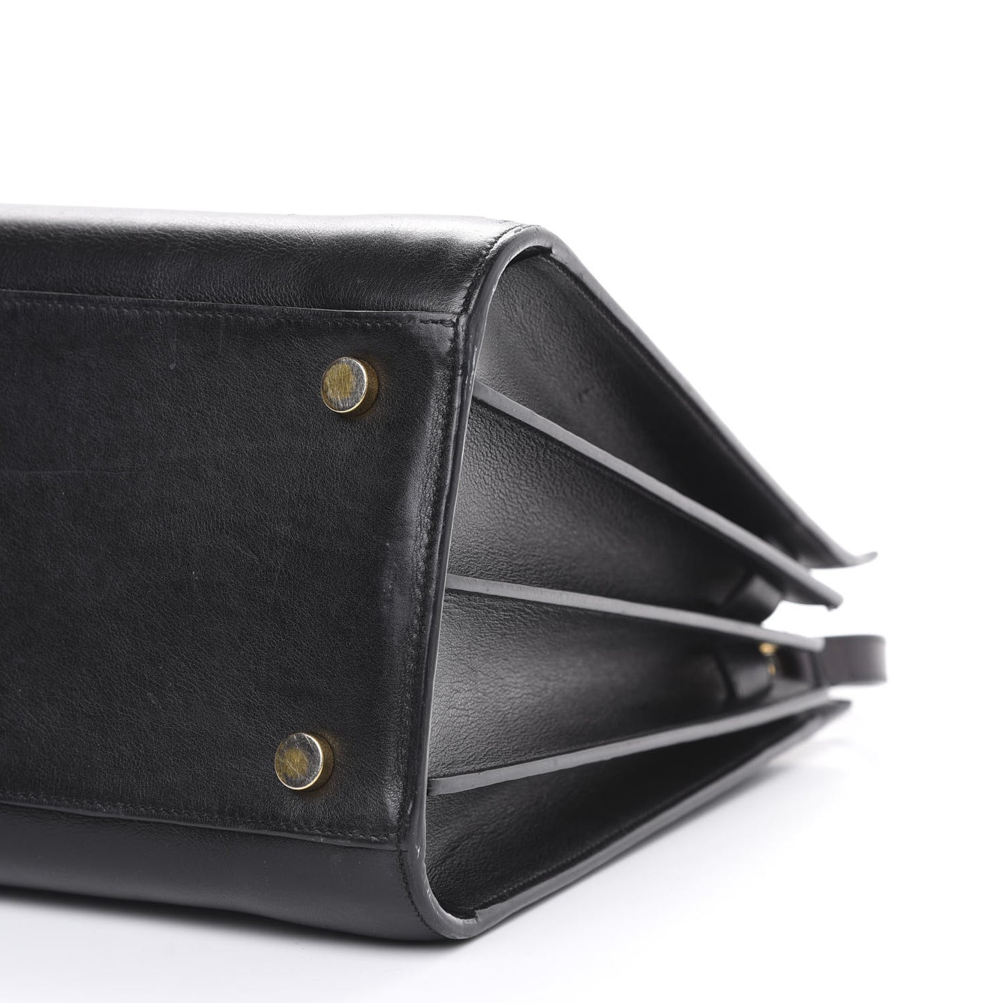 Smooth Calfskin Small Sac De Jour Black