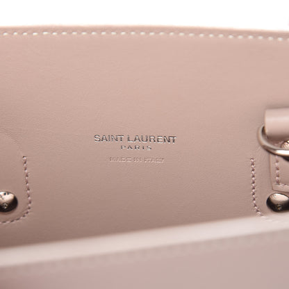 Saint Laurent Grained Calfskin Baby Sac De Jour Antique Rose 6 of 12