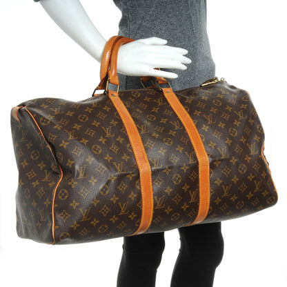 Louis Vuitton Monogram Keepall 50 2 of 9