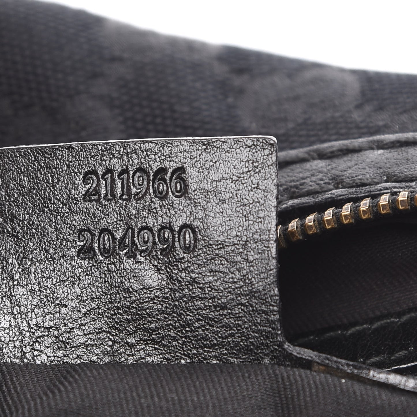 Monogram Medium Jockey Hobo Black