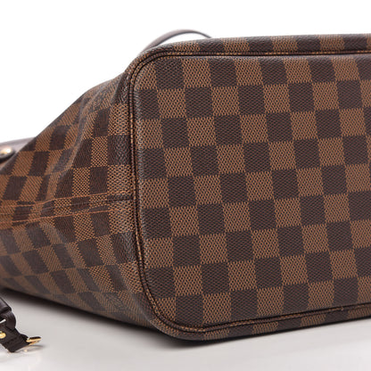 Louis Vuitton Damier Ebene Neo Neverfull MM Rose Ballerine 6 of 12