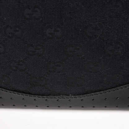 Gucci Monogram Small Perforated Messenger Black 11 of 11