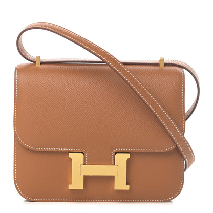 Hermes Epsom Constance 18 Gold 1 of 11