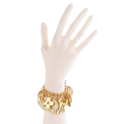 Louis Vuitton Trunks and Bags Breloques Bracelet Gold White 2 of 4