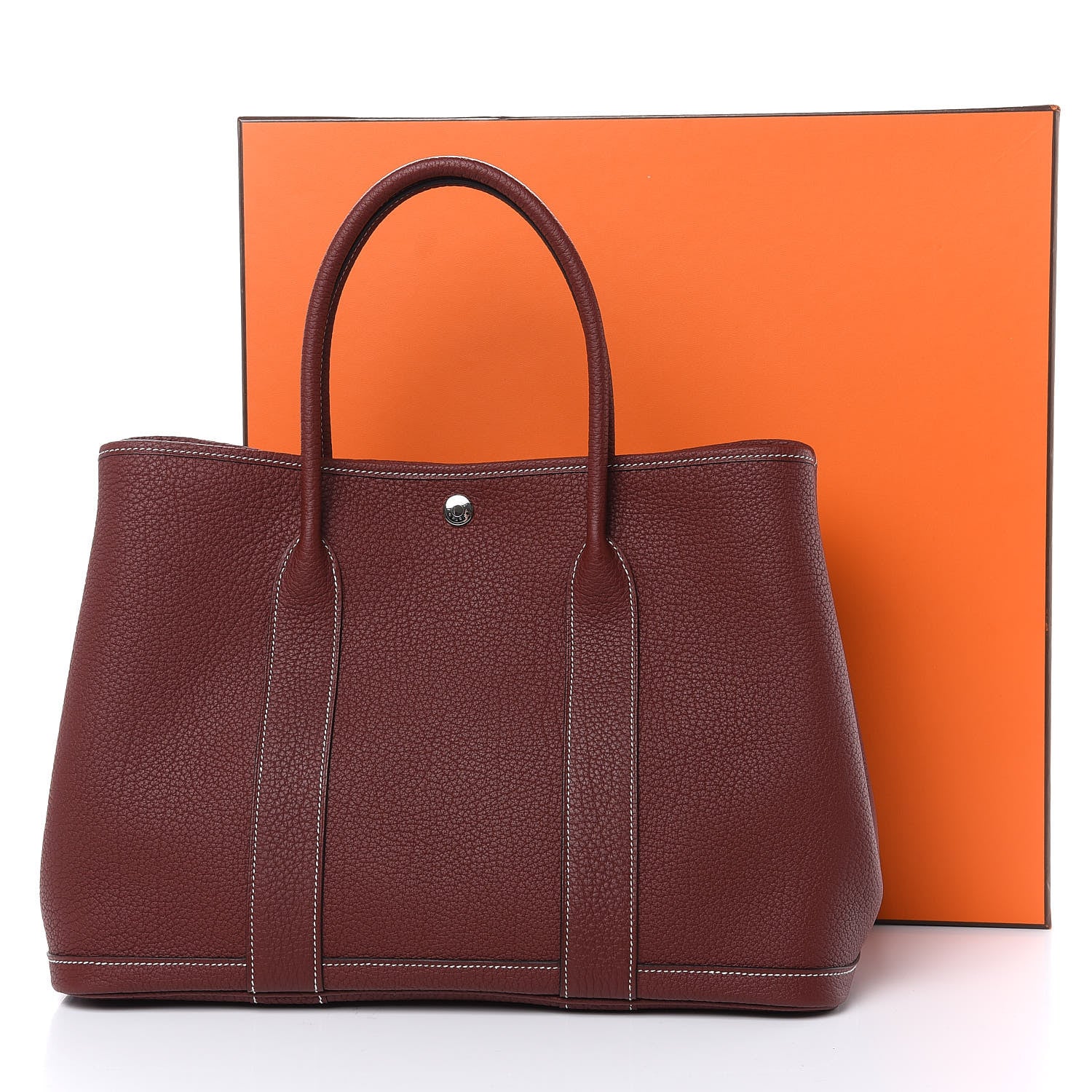 Hermes Negonda Garden Party 36 MM Rouge H 10 of 10