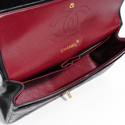 Chanel Lambskin Medium Double Flap Black 5 of 9