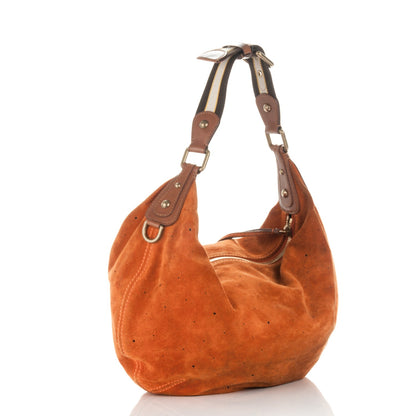 Louis Vuitton Suede Mahina Onatah GM Orange 3 of 7